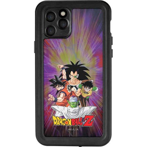 Dragon Ball Z Saiyan Saga iPhone 11 Pro Waterproof Case