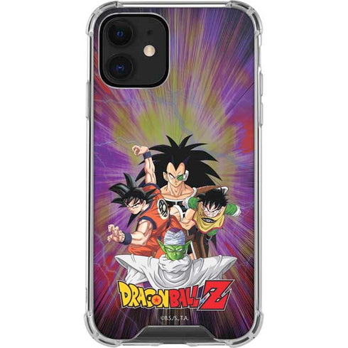 Dragon Ball Z Saiyan Saga iPhone 12 Clear Case