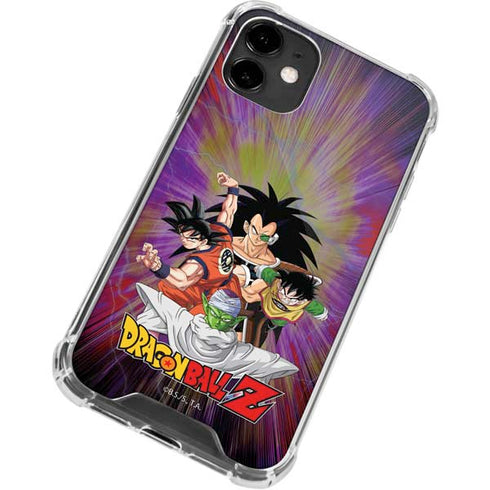 Dragon Ball Z Saiyan Saga iPhone 12 Clear Case