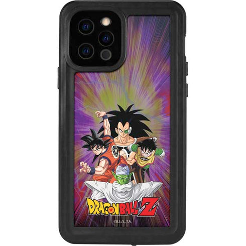 Dragon Ball Z Saiyan Saga iPhone 12 Pro Waterproof Case