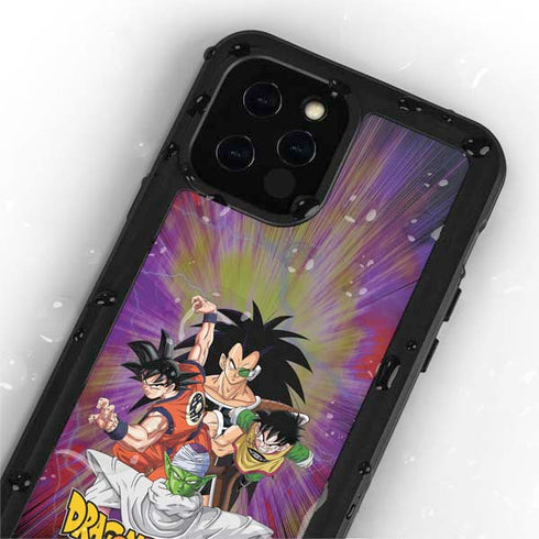 Dragon Ball Z Saiyan Saga iPhone 12 Pro Waterproof Case