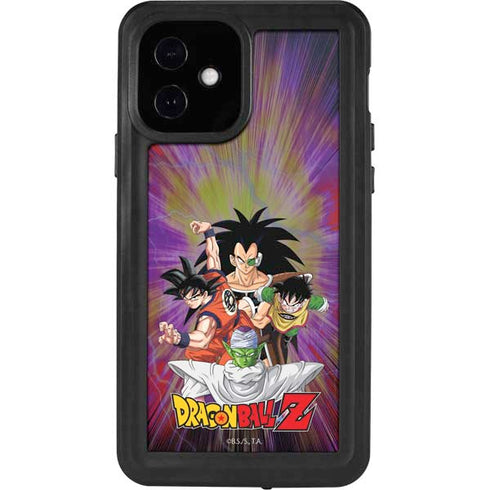 Dragon Ball Z Saiyan Saga iPhone 12 Waterproof Case