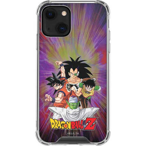 Dragon Ball Z Saiyan Saga iPhone 13 Mini Clear Case