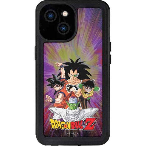 Dragon Ball Z Saiyan Saga iPhone 13 Mini Waterproof Case