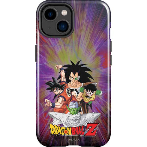 Dragon Ball Z Saiyan Saga iPhone 14 Plus Impact Case