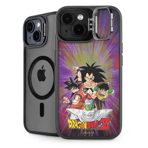 Dragon Ball Z Saiyan Saga iPhone 14 Plus Kickstand Case