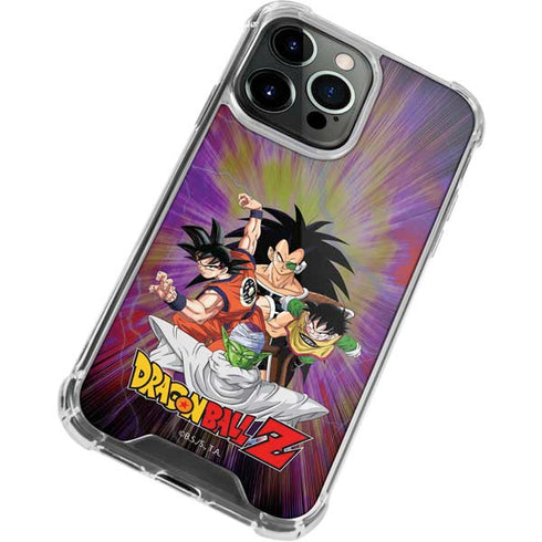 Dragon Ball Z Saiyan Saga iPhone 14 Pro Clear Case