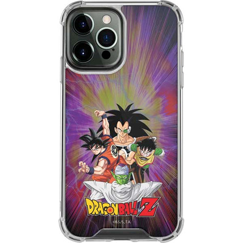 Dragon Ball Z Saiyan Saga iPhone 14 Pro Max Clear Case