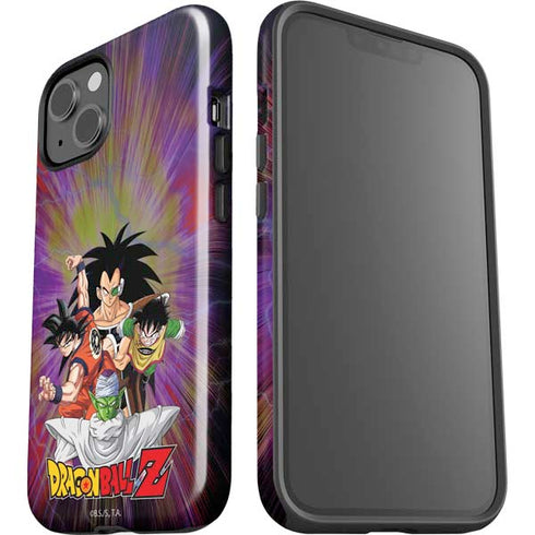 Dragon Ball Z Saiyan Saga iPhone 15 Plus Impact Case