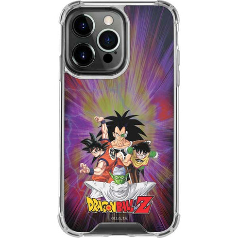 Dragon Ball Z Saiyan Saga iPhone 15 Pro Clear Case