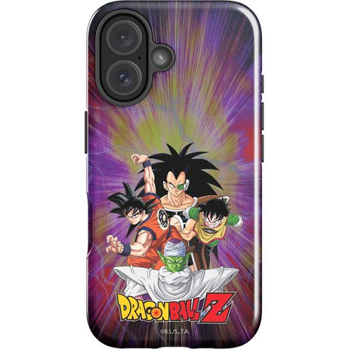 Dragon Ball Z Saiyan Saga iPhone 16 Plus Impact Case