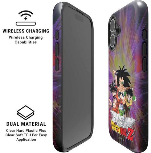 Dragon Ball Z Saiyan Saga iPhone 16 Plus Magsafe Impact Case
