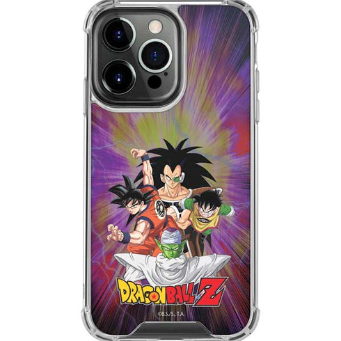 Dragon Ball Z Saiyan Saga iPhone 16 Pro Max Clear Case