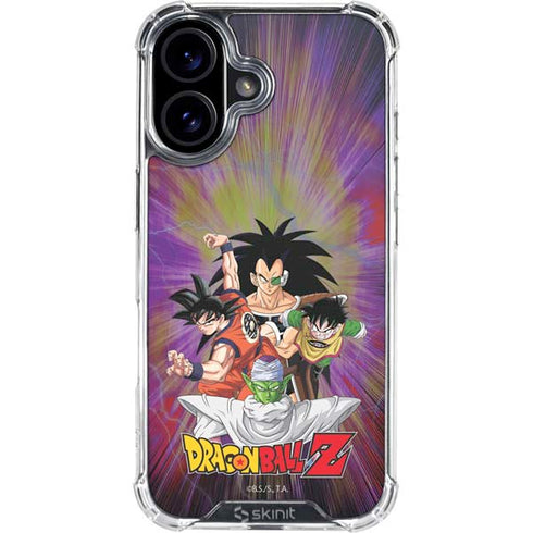 Dragon Ball Z Saiyan Saga iPhone 17 Clear Case