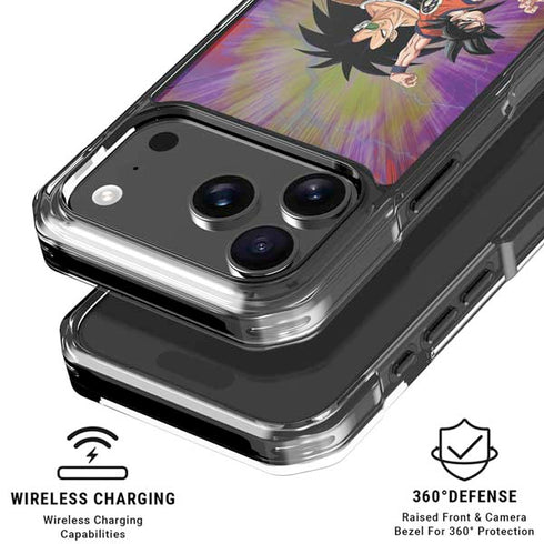 Dragon Ball Z Saiyan Saga iPhone 18 Pro Clear Case