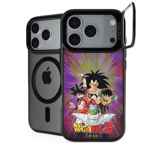 Dragon Ball Z Saiyan Saga iPhone 18 Pro Kickstand Case