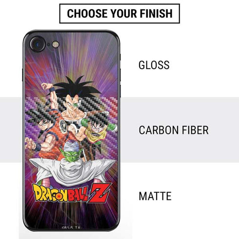 Dragon Ball Z Saiyan Saga iPhone SE (2nd & 3rd Gen) Skin