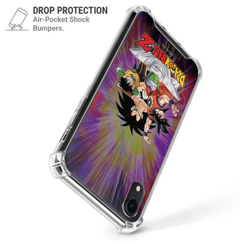 Dragon Ball Z Saiyan Saga iPhone XR Clear Case