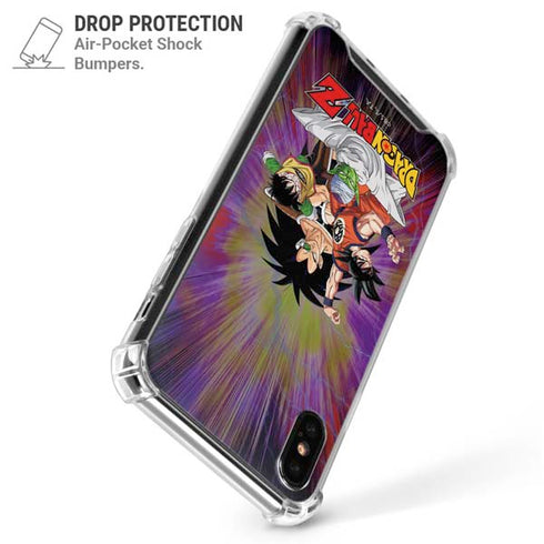 Dragon Ball Z Saiyan Saga iPhone XS Max Clear Case
