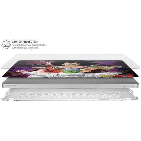 Dragon Ball Z Saiyan Saga MacBook Air 15in (2023-2025) Case plus Skin