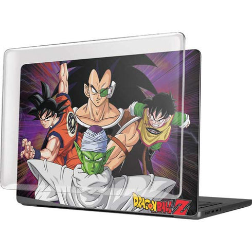 Dragon Ball Z Saiyan Saga MacBook Pro 14in (2021-24) Case plus Skin