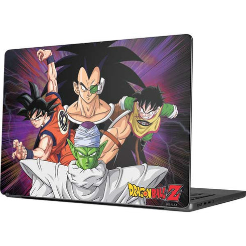 Dragon Ball Z Saiyan Saga MacBook Pro 14in (2021-24) Skin