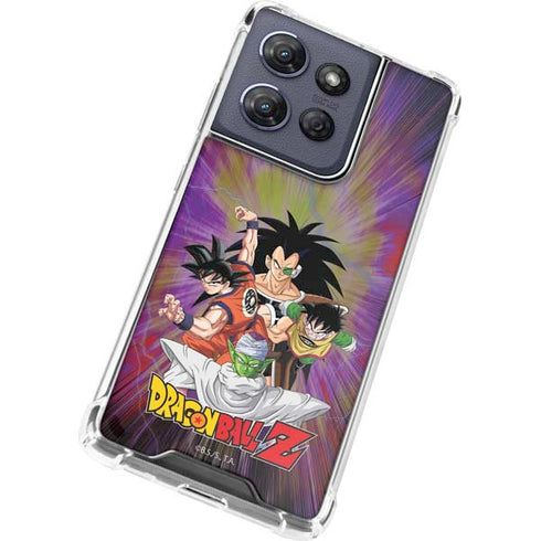 Dragon Ball Z Saiyan Saga Moto G 5G (2025) Clear Case
