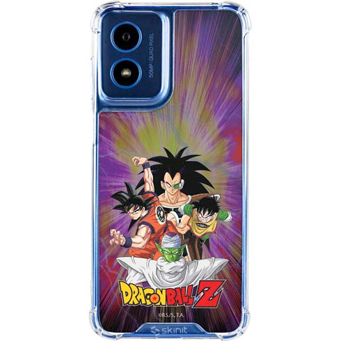 Dragon Ball Z Saiyan Saga Moto G 5G (2024) Clear Case