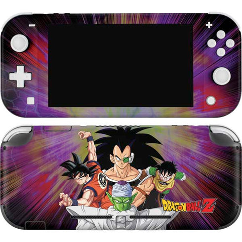 Dragon Ball Z Saiyan Saga Nintendo Switch Lite Skin