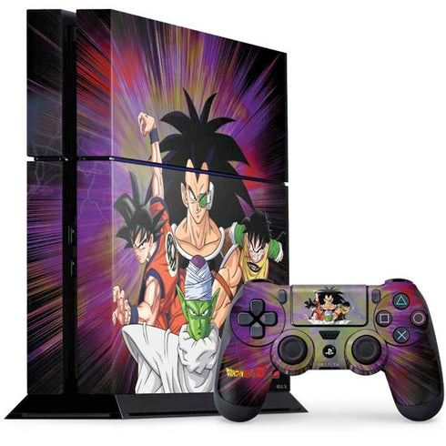 Dragon Ball Z Saiyan Saga PS4 Console and Controller Bundle Skin