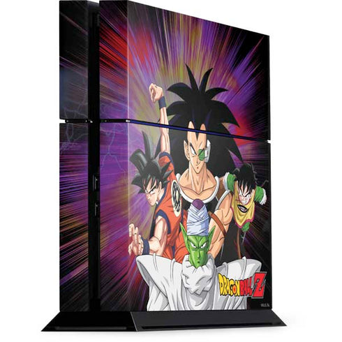 Dragon Ball Z Saiyan Saga PS4 Console Skin