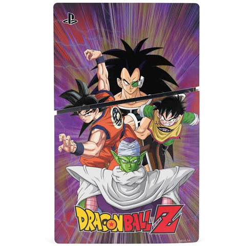 Dragon Ball Z Saiyan Saga PS5 Slim Digital Edition Console Skin