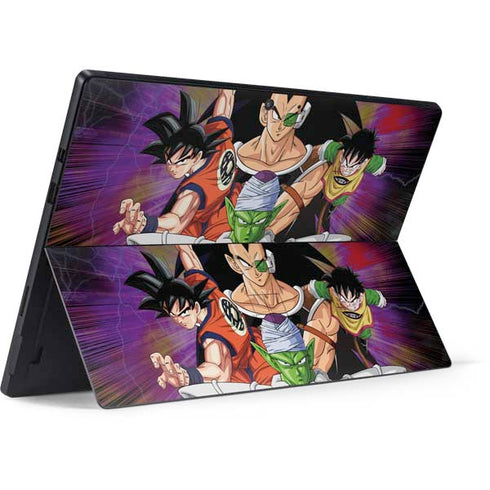 Dragon Ball Z Saiyan Saga Surface Pro 7 Skin