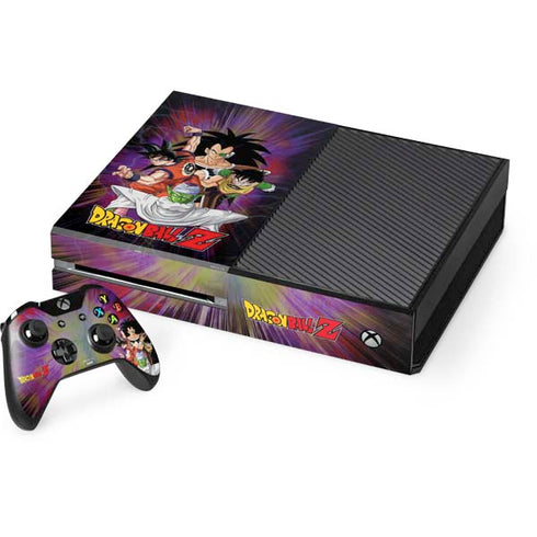 Dragon Ball Z Saiyan Saga Xbox One Console and Controller Bundle Skin