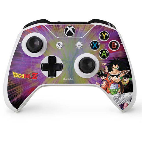 Dragon Ball Z Saiyan Saga Xbox One S Console and Controller Bundle Skin