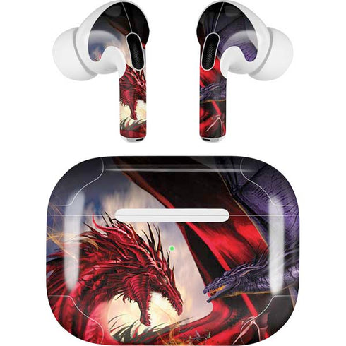 Dragon Battle by Ruth Thompson Apple AirPods Pro Skin