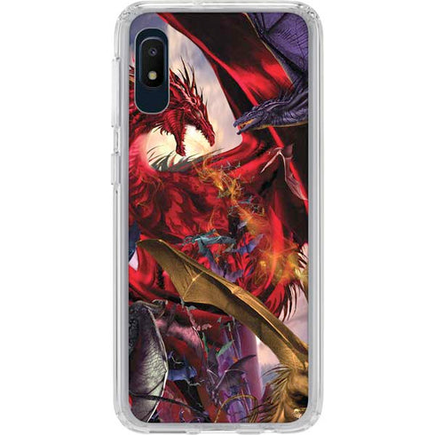 Dragon Battle by Ruth Thompson Galaxy Cases