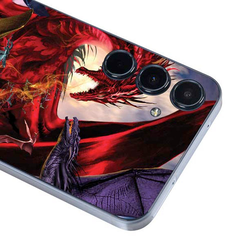 Dragon Battle by Ruth Thompson Galaxy A35 5G Skin