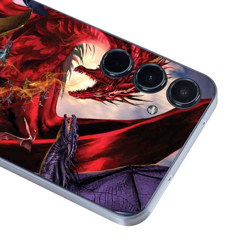 Dragon Battle by Ruth Thompson Galaxy A36 5G Skin