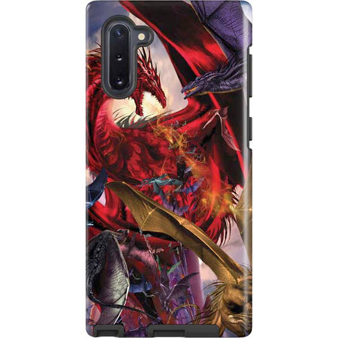 Dragon Battle by Ruth Thompson Galaxy Cases