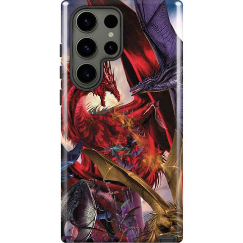 Dragon Battle by Ruth Thompson Galaxy S23 Ultra Pro Case