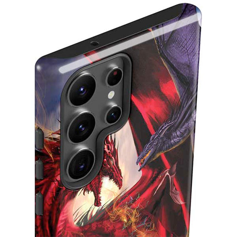 Dragon Battle by Ruth Thompson Galaxy S23 Ultra Pro Case