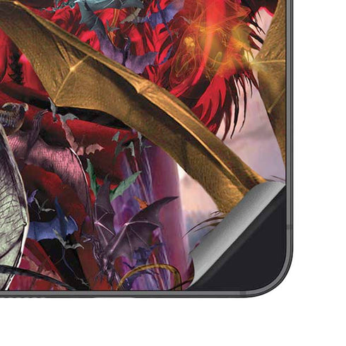 Dragon Battle by Ruth Thompson Galaxy S24 Skin