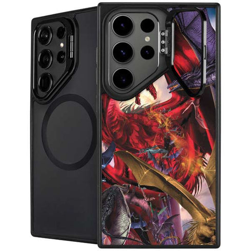 Dragon Battle by Ruth Thompson Galaxy Cases