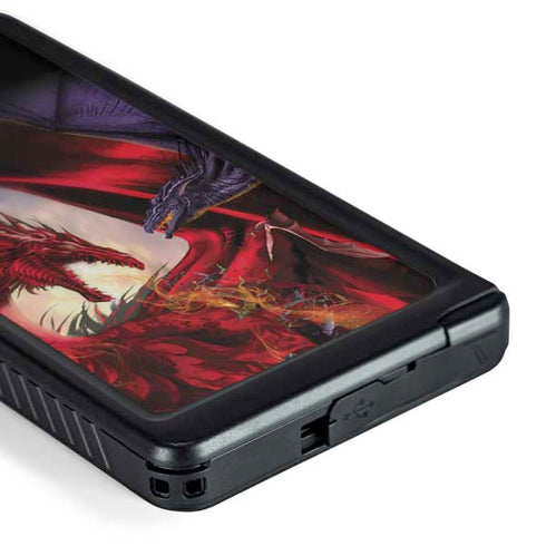 Dragon Battle by Ruth Thompson Galaxy S24 Ultra Waterproof Case