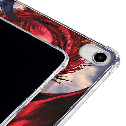 Dragon Battle by Ruth Thompson iPad 11th Gen (2025) Clear Case