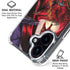 Dragon Battle by Ruth Thompson iPhone 16 Plus Clear Case