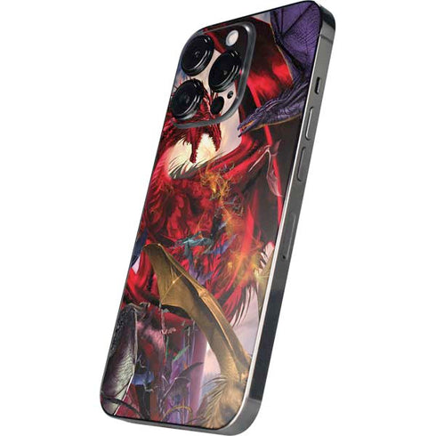 Dragon Battle by Ruth Thompson iPhone 16 Pro Max Skin