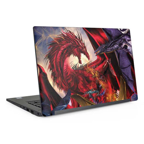 Dragon Battle by Ruth Thompson Dell Latitude Skin