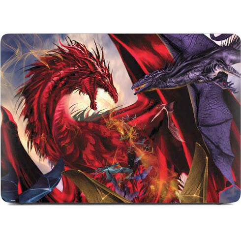 Dragon Battle by Ruth Thompson Apple MacBook Air Skin